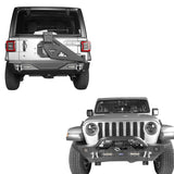 Jeep JL Front Bumper & Rear Bumper for 2018-2020 Jeep Wrangler JL bxg30183023 1