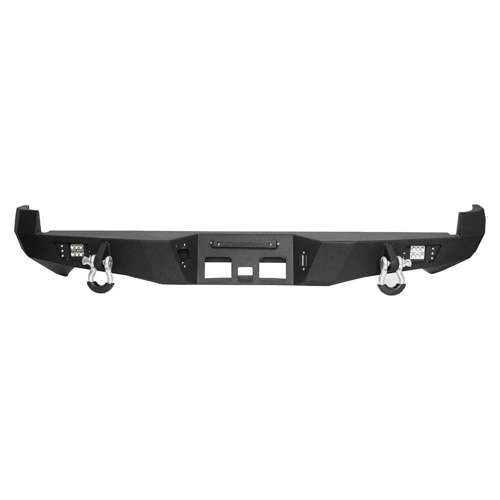 Rear Bumper w/License Plate Mounting Bracket for 2005-2015 Toyota Tacoma Gen 2 b4014-6