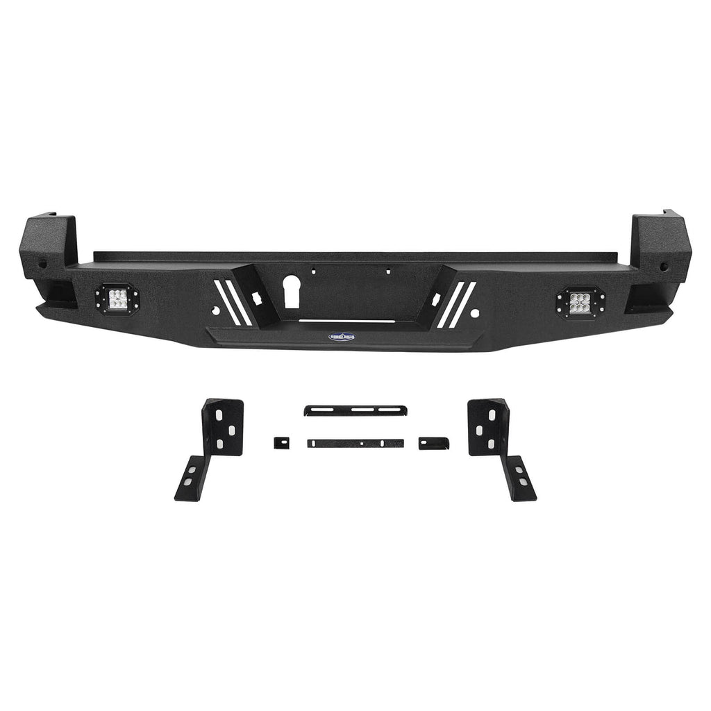 Tacoma Rear Bumper w/License Plate Bracket for 2016-2023 Toyota Tacoma - Rodeo Trail  b4204-9