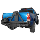 Rear Bumper w/Tire Carrier, Jerry Can Holder for 2005-2015 Toyota Tacoma b4013-2