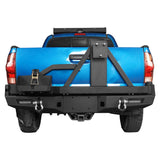 Rear Bumper w/Tire Carrier, Jerry Can Holder for 2005-2015 Toyota Tacoma b4013-3