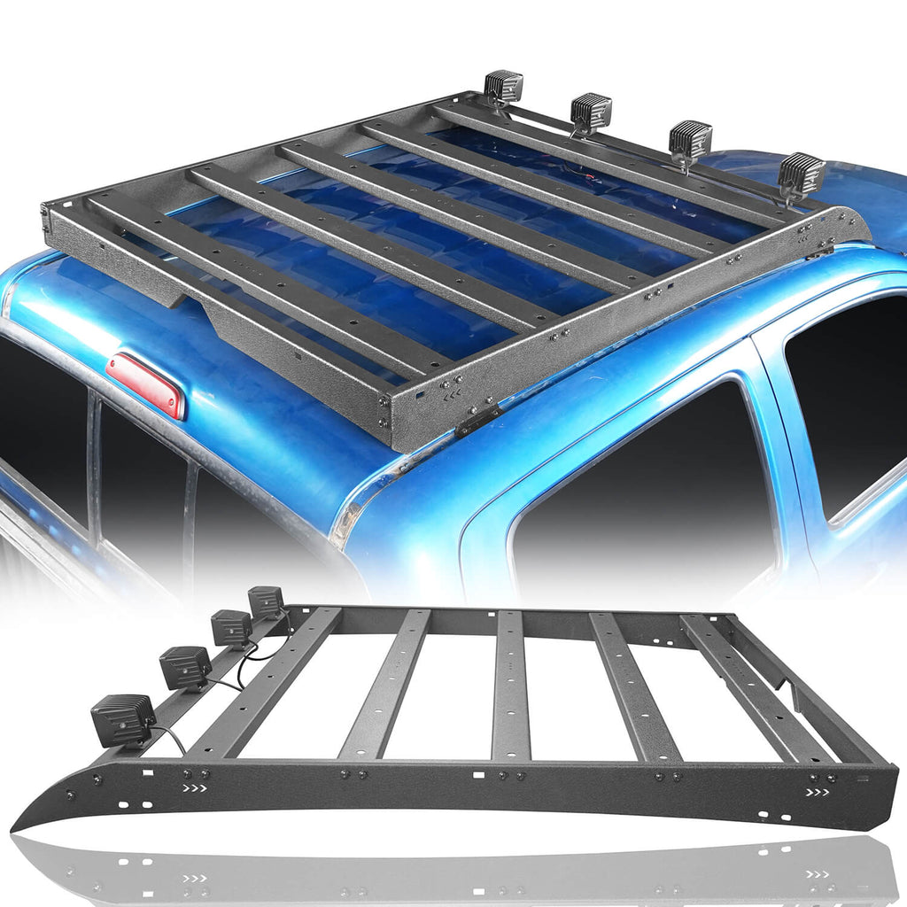 Top Roof Rack Luggage Cargo Carrier & Bed Rack(05-23 Toyota Tacoma 4 Doors) - Rodeo Trail®