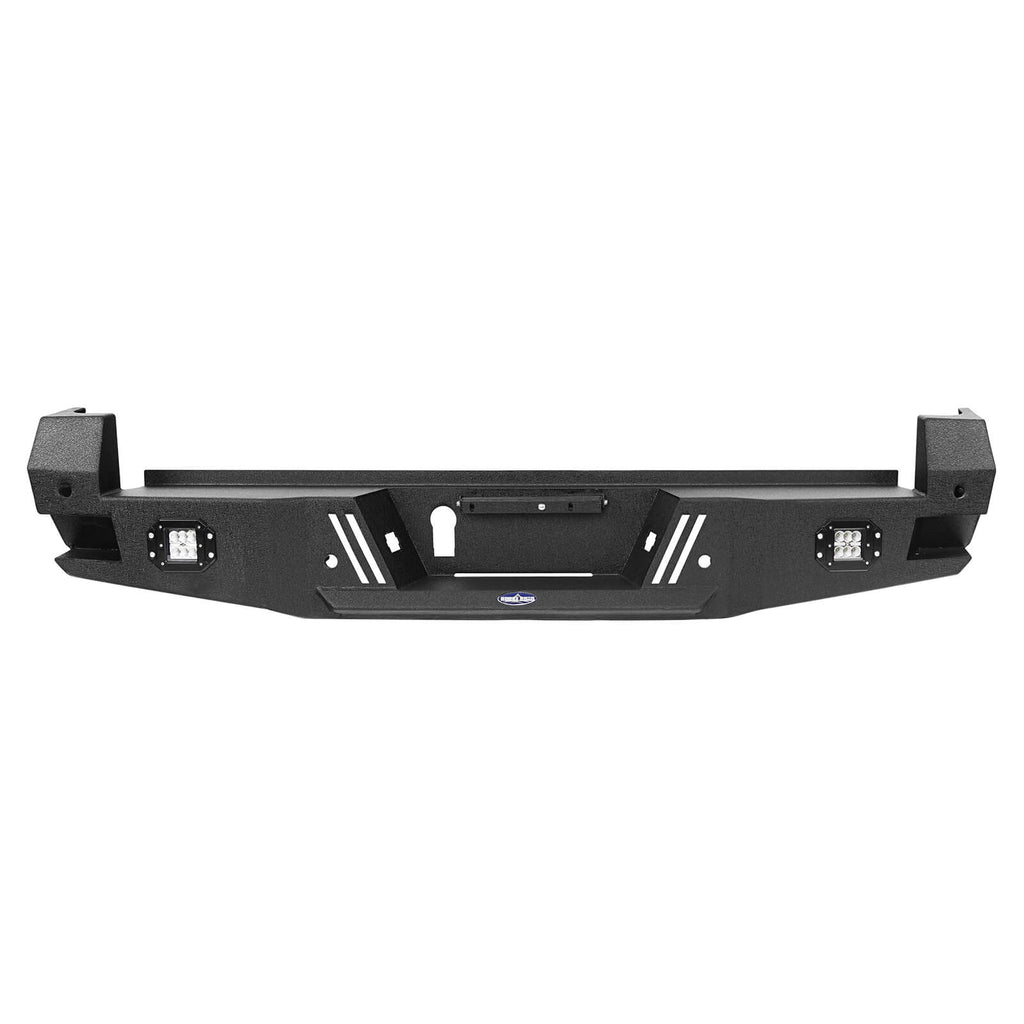 Tacoma Front Bumper & Rear Bumper w/Lights for 2016-2023 Toyota Tacoma - Rodeo Trail b42024204-13