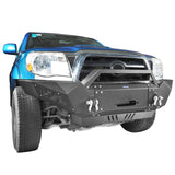 Tacoma Front Bumper Full Width Front Bumper w/Winch Plate for 2005-2011 Toyota Tacoma - Rodeo Trail b4001-3