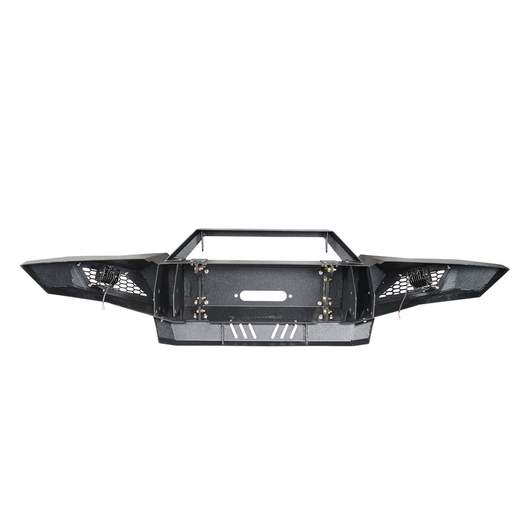 Tacoma Front Bumper Full Width Front Bumper w/Winch Plate for 2005-2011 Toyota Tacoma - Rodeo Trail b4001-6